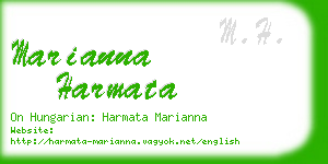 marianna harmata business card